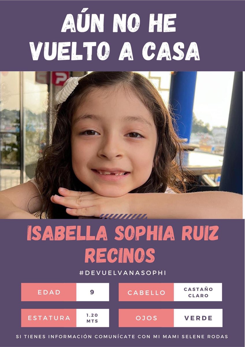 LaSuperAnita_86's tweet image. Por esta nena pusieron una alerta @alba_keneth y la quitaron, pero la mamá dice que la nena no está con ella. Parece que quienes se la llevaron fueron los abuelos paternos. La nena estaba viviendo en Huehue junto con su mamá. No sé por qué hacen eso. @PGNguatemala