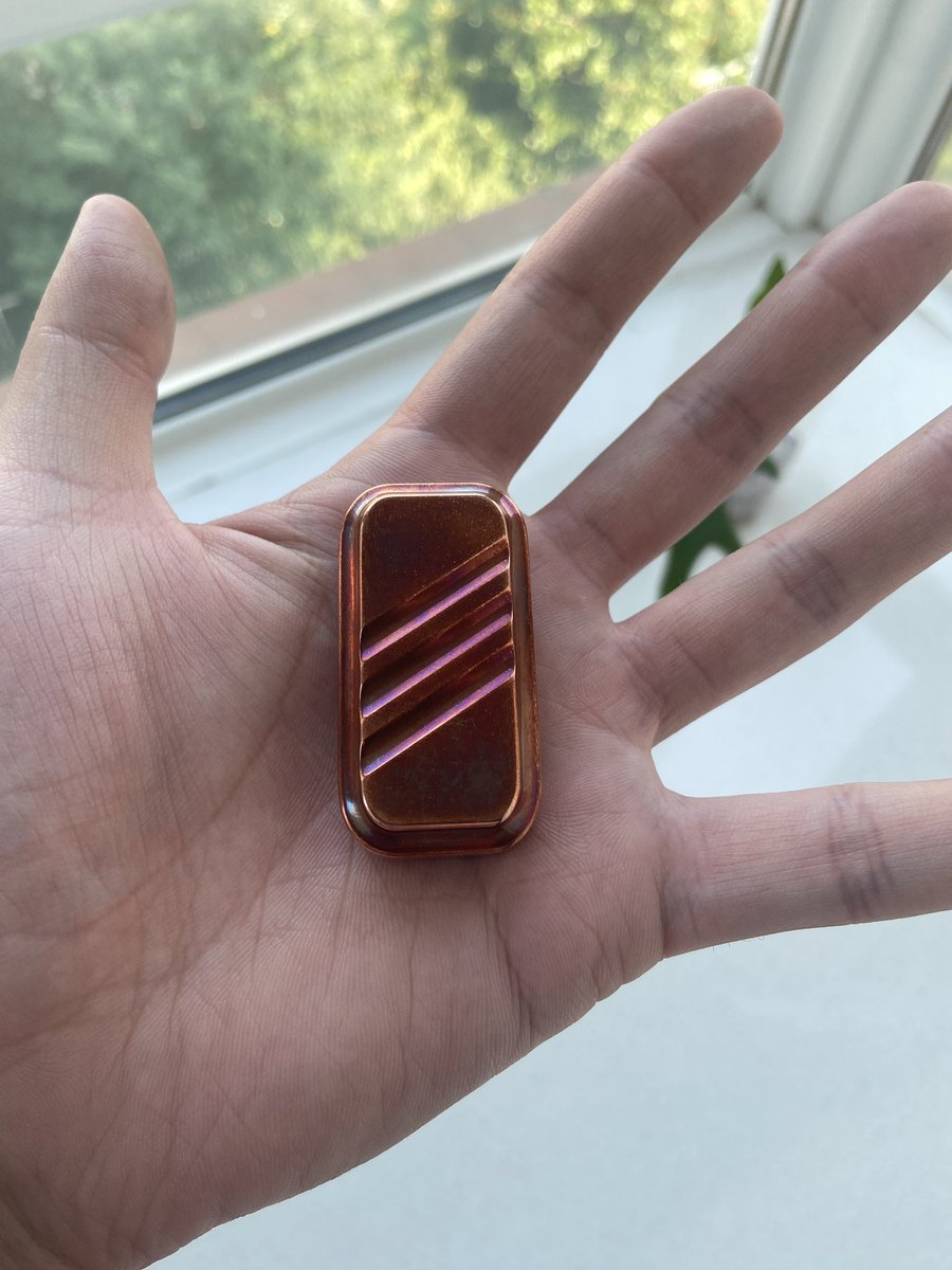 利是吉利-紫铜EDC推牌