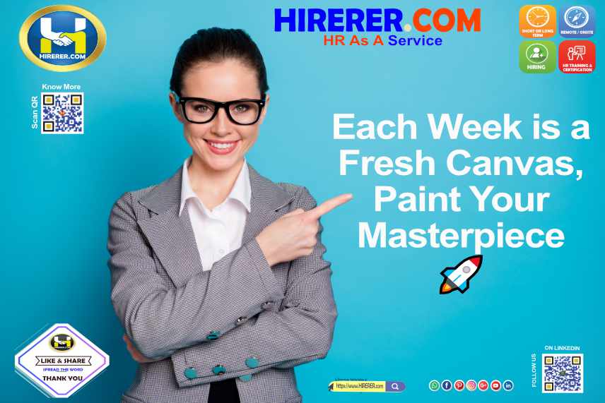 hirererIN's tweet image. Make this week so awesome that last week gets jealous. 😎 #AwesomeWeek

Visit intro.hirerer.com to know more

#MakeItHappen #BelieveInYourself #DreamBigDoBig #DailyMotivation #StriveForGreatness #rentahr #OutOfJob #Hirerer #iHRAssist #smartlyhr #smartlyhiring