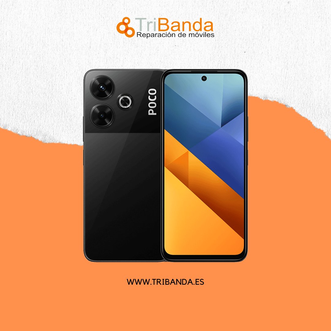 TriBanda_'s tweet photo. ¿Te gusta capturar cada momento de la vida? El Poco M6 📱 y su cámara de nivel profesional de 108 MP es lo que buscas.

⚙️ 8Gb de RAM
🧠 256gb de memoria
🔋Batería de larga duración de 5030 mAh
🔌 Carga rápida de 33W

¡Ven a por él! 😉

#Reparaciones #Movil #Madrid #Poco #PocoM6 https://t.co/pFlGoajDmA