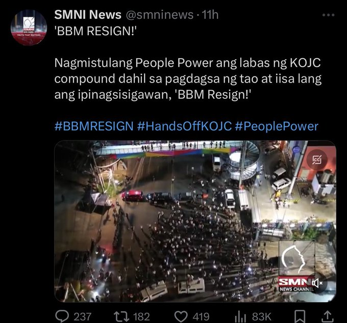 FireTatang's tweet photo. People Power? Mas marami pang tao sa Taytay Tiangge. lol https://t.co/6zMQkQTdDY