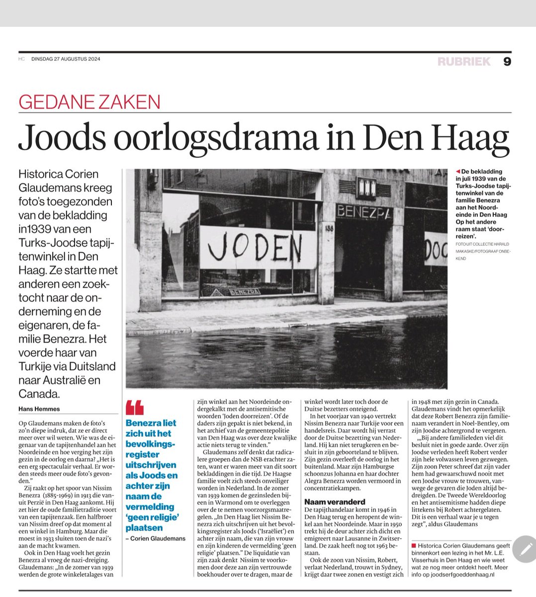 Corien Glaudemans tweet media