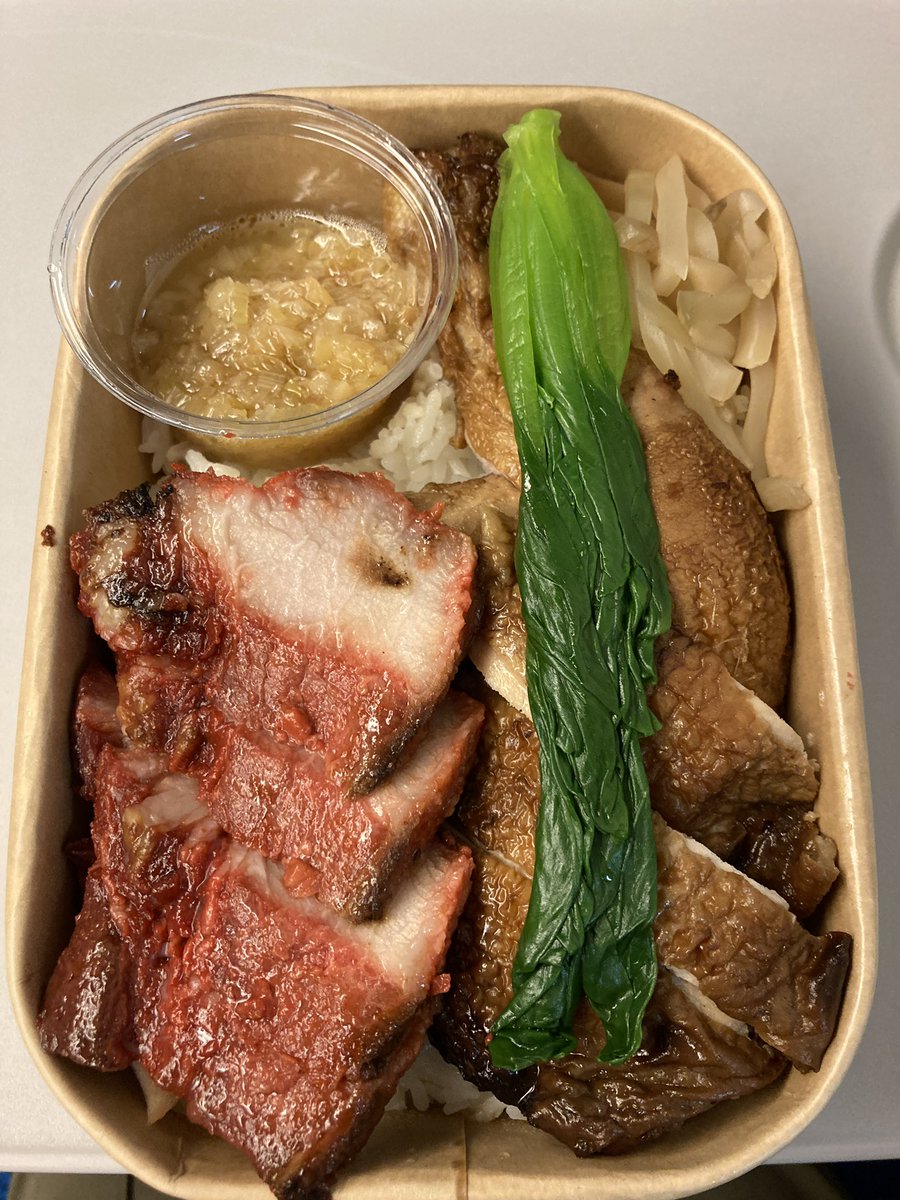 mireirei_rei's tweet photo. 昨日、新大阪の駅で買ったこの駅弁が本当に美味しかった。
空心 伽藍堂の海南鶏飯。
下調べもなにもなく、パッと見て、あ、これはぜったい美味しいやつだ…と。
ひと口食べて、正解！やったー！となった。 https://t.co/QXMnqnMJxW