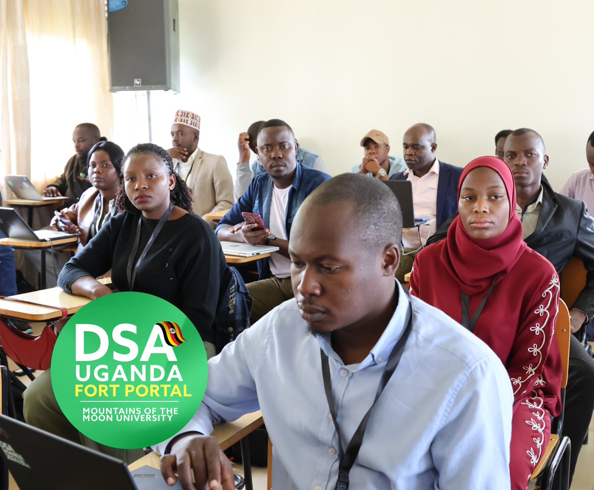 dsa_Uganda's tweet photo. Earlier๐: Prof. Pius Coxwell Achanga the Vice Chancellor @MMU_Uganda Welcomes the Audience to #DSAU Workshop.
He believes that conversations and engagements at the DSAU workshop will enable the use of data science to solve problems. #DSAUFortportal2024 https://t.co/ItEKivgcX6