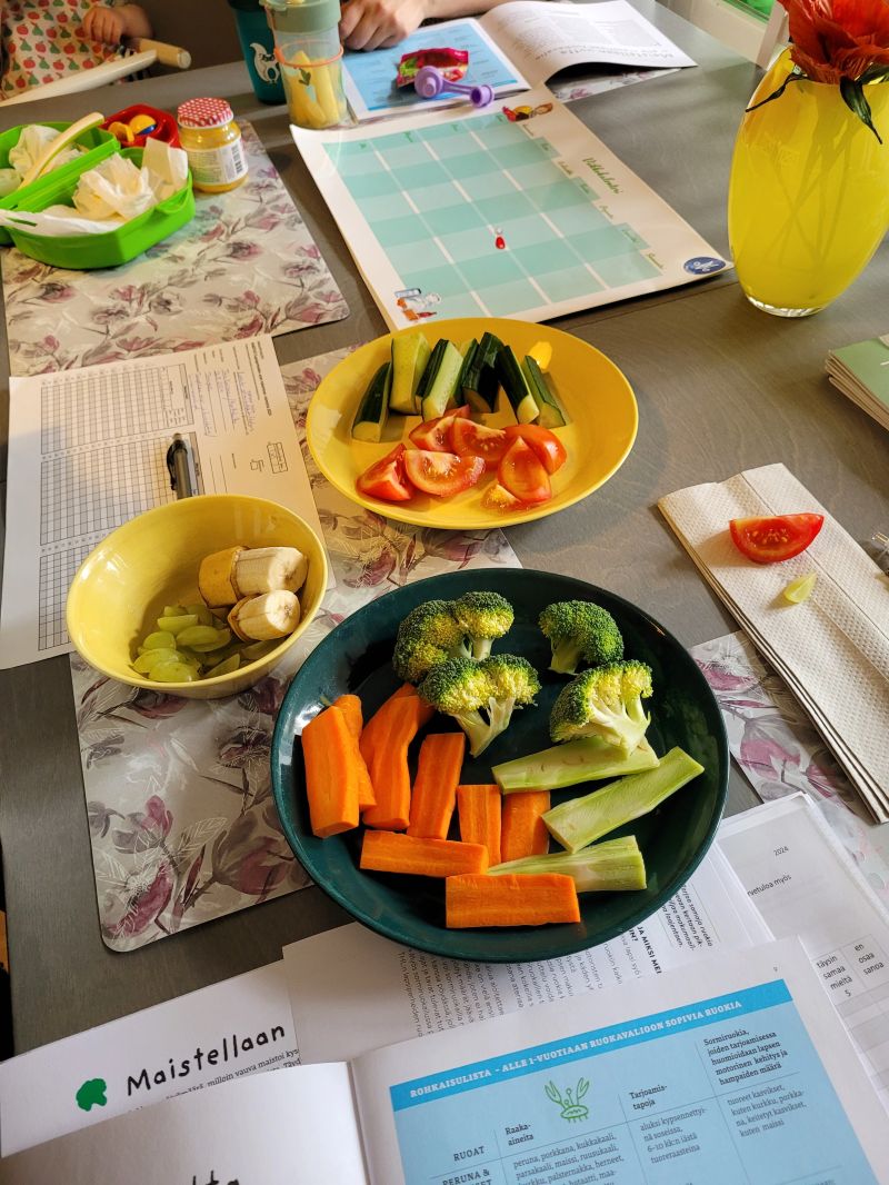 Tampereen ensi- ja turvakodin Linnainmaatuvalla juteltiin sormiruokailusta ja #vauvaperhe'en #talous'asioista. Leevi innostui laskemaan budjettia kassakoneella, ja vanhemmat saivat tietoa ja vertaistukea. Järjestöjen yhteistyöllä saadaan tuloksia.

<a href="/Marttaliitto/">Marttaliitto</a> #Martat #lapset