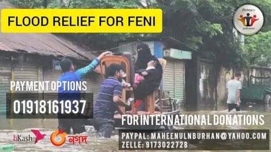 n_rose77's tweet photo. Hey all,please consider donating to নিঃসঙে্কাচ ফাউনে্ডশন as they are providing aid to the flood victims in Feni &amp; Noakhali. The payment details for donations can be found in the pictures. Your support can make a significant difference in the lives of those affected by the floods. https://t.co/pzVIeIPuyZ