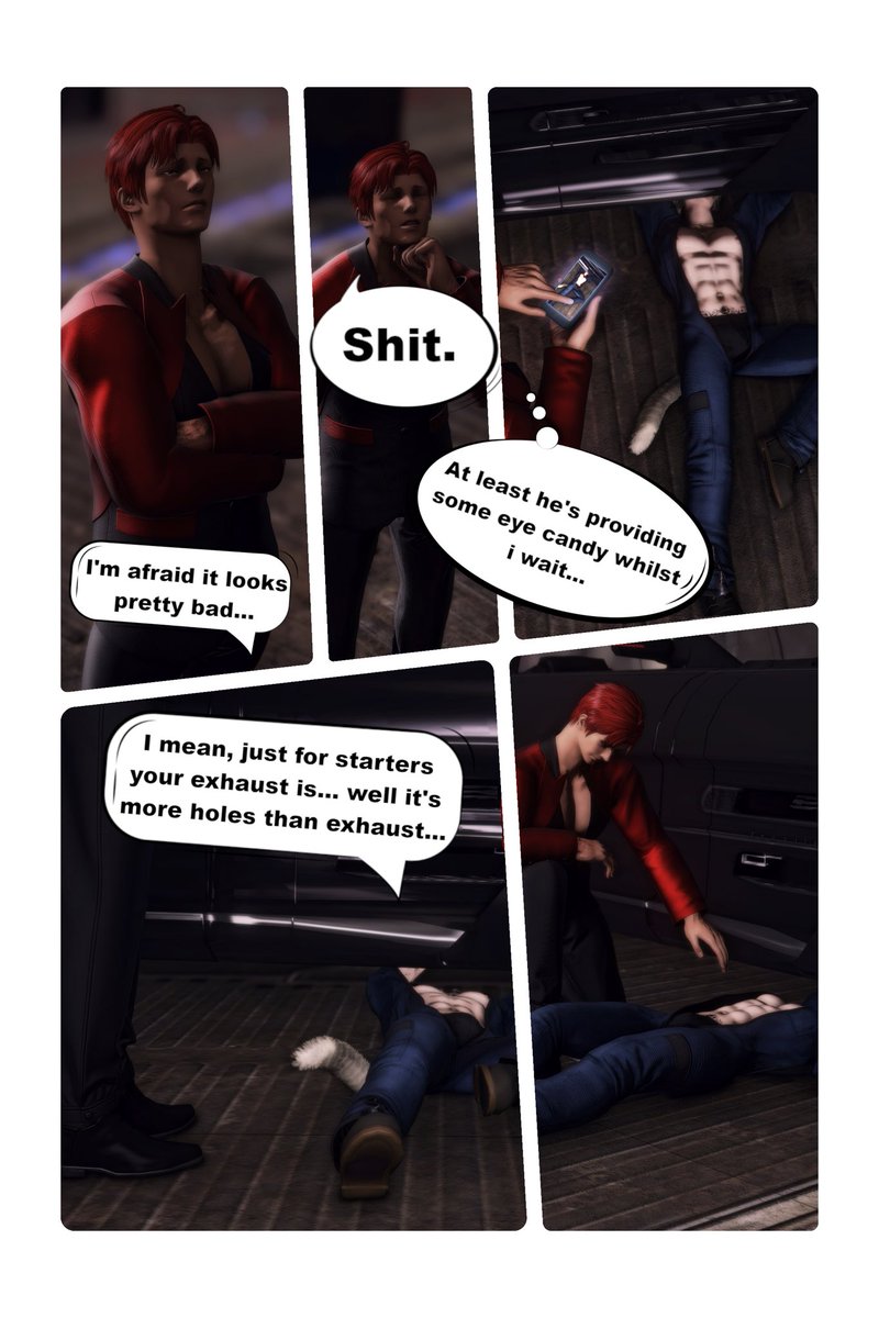 CanisCatBoi's tweet photo. My first try of doing a lil comic thing and I made it in a bit of a rush, but terrible writing aside… I’m actually pretty happy with this! *happy joy ear wiggles* https://t.co/WhmZEbHKsG