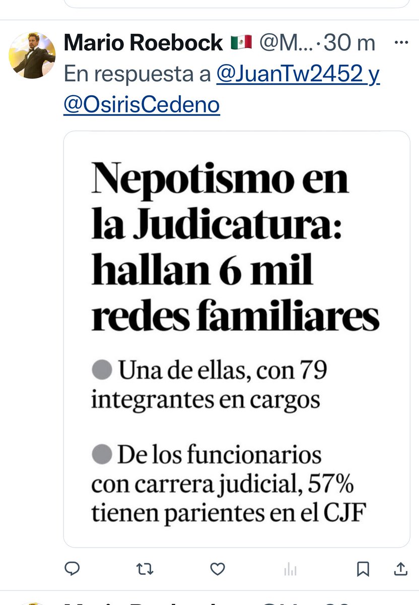 OsirisCedeno's tweet photo. Si permites que utilicen el nepotismo como pretexto para intervenir en el Poder Judicial Federal, no estarás eliminando el nepotismo y sí acabando con tus derechos humanos. 

 No caigas en la trampa de apoyar medidas autoritarias, bajo la apariencia de combatir la corrupción, cuando en realidad buscan consolidar el control y eliminar las protecciones democráticas.

Es como el mecánico transa que cuando solo te fallan las bujías, te quiere quitar todo el motor.
