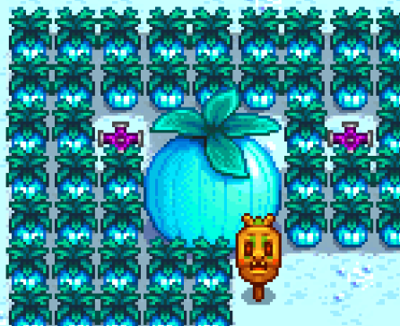 cb_Largo's tweet photo. パウダーメロンもでかくなるんだ！
#StardewValley https://t.co/GmWrLsjCD4