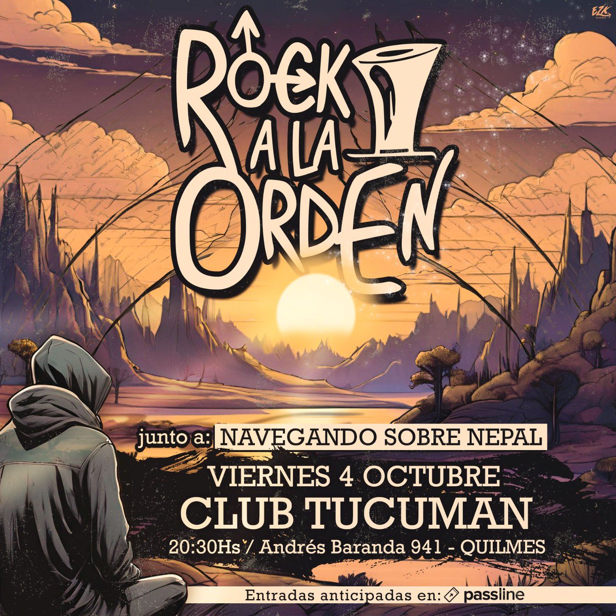 Pabloliotta's tweet photo. 4/10 ROCK A LA ORDEN en CLUB TUCUMÁN (Quilmes)

Entradas por acá 👇🏼

https://t.co/PRotgYwh9s https://t.co/gPVY5mDz1Q