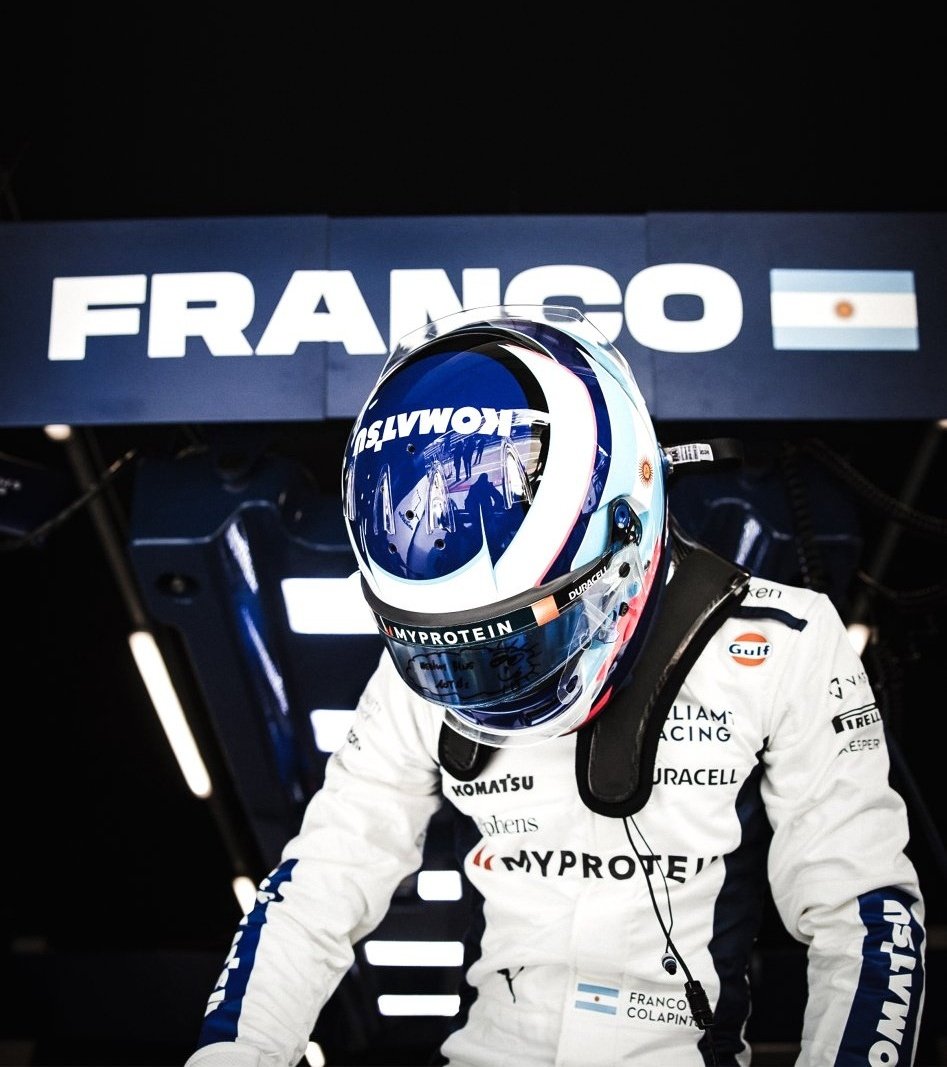 A todos los Argentinos, latinoamericanos y cualquier persona  que quiera formar parte de la historia. Los invitó a sumarse al hashtag #FranColapintoaF1