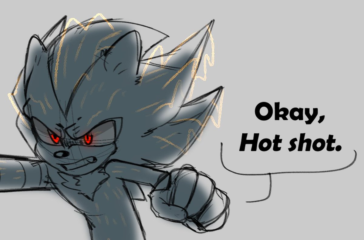 Fleshbookk's tweet photo. I'm going insane and bonkers #sonadow #SonicMovie3 https://t.co/lvWxX3emPF
