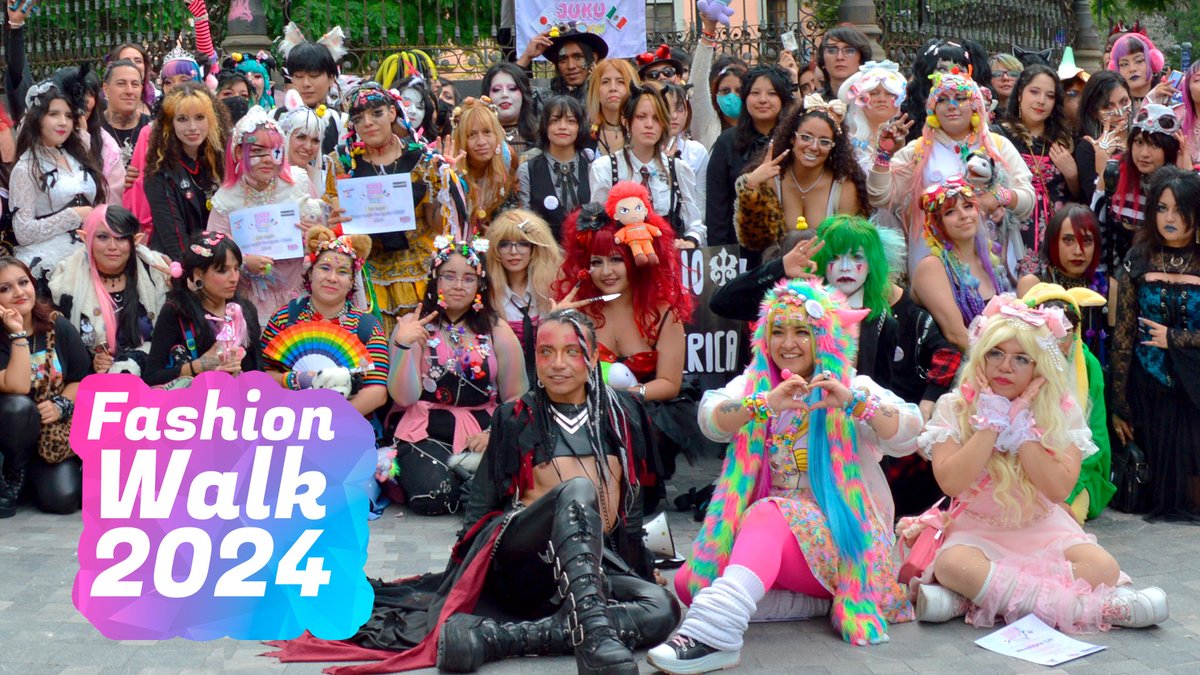 BeautyStageMX's tweet photo. Nuevo videoblog 📹✨

¡La caminata de moda Harajuku anual llega a Ciudad de México!

Nos reunimos nuevamente para promover los estilos que más amamos, llenando de color y actitud las calles de la CDMX. https://t.co/MtXmyYW2s0