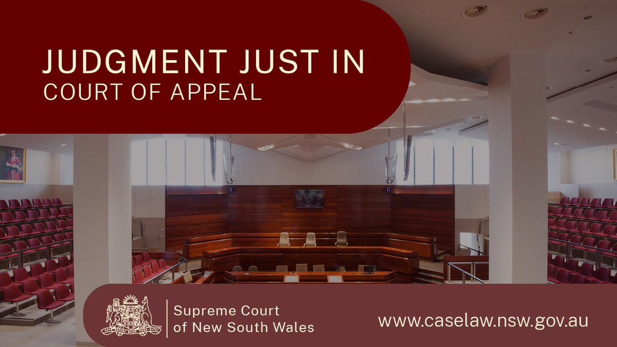 CA allows appeal brought by Michael Hill Jeweller (Australia) Pty Ltd against Gispac Pty Ltd, holding that form of sales agreements and commercial practice between the parties was inconsistent with incorporated terms and conditions of trading. Sum: tinyurl.com/MichaelHillvGi…