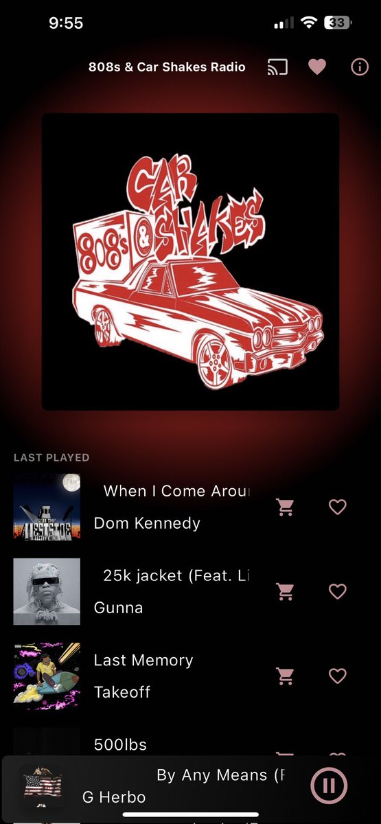 808s & Car Shakes Radio tweet media