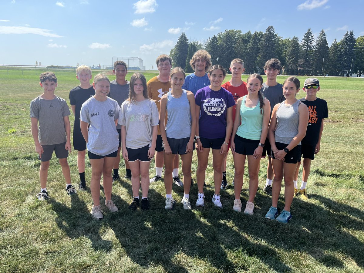 The 2024 XC season is well underway!  Great group of hard working kids again this year!  First meet is on Thursday!