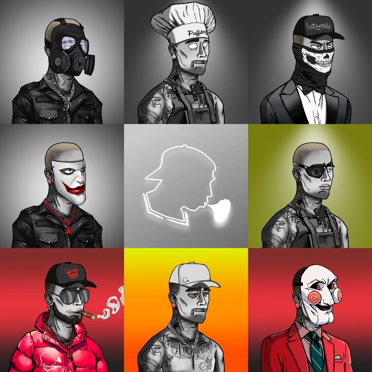 djmonkex's tweet image. #Plats on top 🩶 @puffsterznfts