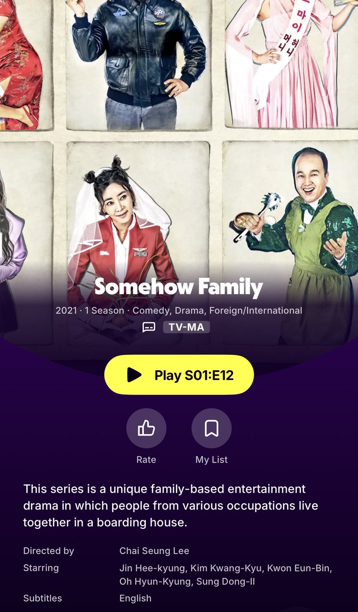 CLC_ACTS's tweet photo. #SomehowFamily #어쩌다가족 is now available for streaming for free via TUBI (w/ ENG SUB)
🔗 https://t.co/KXbdkUZpAH
#권은빈 #KWON_EUNBIN #CLC https://t.co/6RGu5NiB11