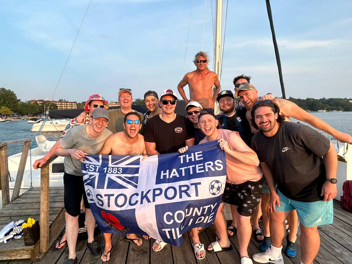 Stockport takes over Chicago/Lake Geneva… <a href="/StockportCounty/">Stockport County</a> <a href="/_SByrne/">Sam Byrne</a> <a href="/whitesox/">Chicago White Sox</a>