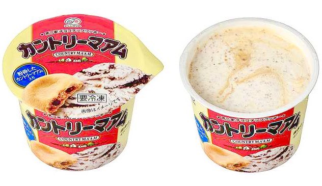 sweetroad5's tweet photo. ９月３日よりセブンイレブンから、外はサックリ、中はしっとりのチョコチップクッキー「カントリーマアム」を砕いて、アイスに混ぜ込んだカップアイス「不二家 カントリーマアムカップ」が新発売されます✨ https://t.co/sP0JEinHje