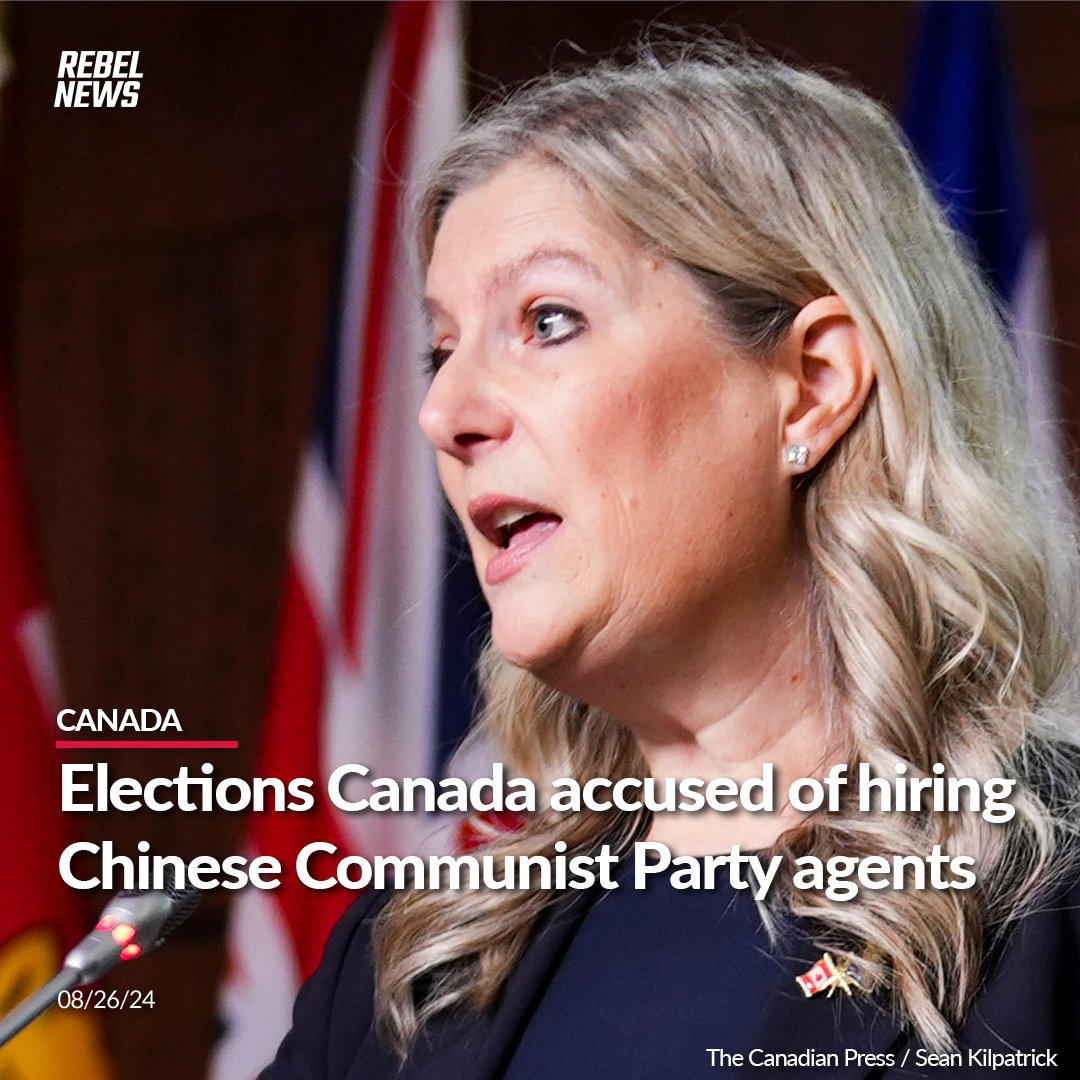 Rebel News (@rebelnewsonline) on Twitter photo Former MP Leona Alleslev (Aurora-Oak Ridges, Ont.) has alleged that Elections Canada inadvertently hired agents of the Chinese Communist Party (CCP) as poll workers during the 2021 federal election.
MORE by <a href="/SheilaGunnReid/">Sheila Gunn Reid</a>: rebelne.ws/3yXmmN7 Former MP Leona Alleslev (Aurora-Oak Ridges, Ont.) has alleged that Elections Canada inadvertently hired agents of the Chinese Communist Party (CCP) as poll workers during the 2021 federal election.
MORE by <a href="/SheilaGunnReid/">Sheila Gunn Reid</a>: rebelne.ws/3yXmmN7