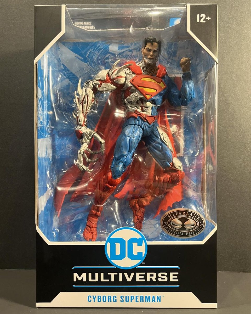New 52 Cyborg Superman (Standard \u0026 Platinum Edition) PC - @spawntoys209 IG  #ActionFigure #ActionFigures #McFarlaneToys, image size:960x1200