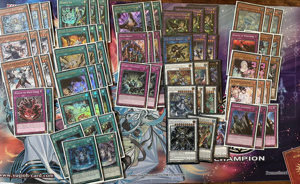 Runick WW I’ve been playing recently. 
Have gone 3-1 at all the locals I’ve played with it. 
Feels really good. Excited to get better with it and play around with cards in it more.