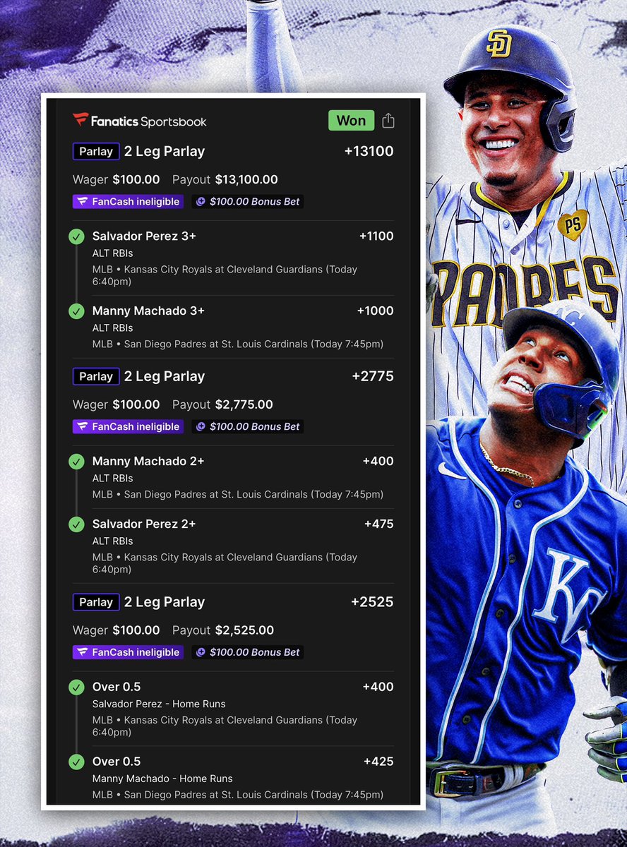 Devin’s Bookie (@devinsbookie) on Twitter photo ✅ +13100
✅ +2775
✅ +2525
👉 $300 —> $18,400💰
Salvy comes through for the Discord for the 2nd time this season🙏
NFL/CFB deals in Pinned Tweet. 1 month discount in the reply below⤵️ ✅ +13100
✅ +2775
✅ +2525
👉 $300 —> $18,400💰
Salvy comes through for the Discord for the 2nd time this season🙏
NFL/CFB deals in Pinned Tweet. 1 month discount in the reply below⤵️