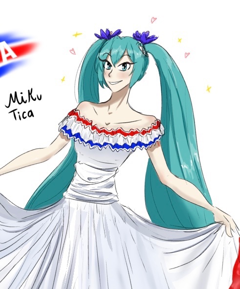 SHunter330's tweet photo. Miku Costa Rica🇨🇷 https://t.co/A2PB3mXvmE