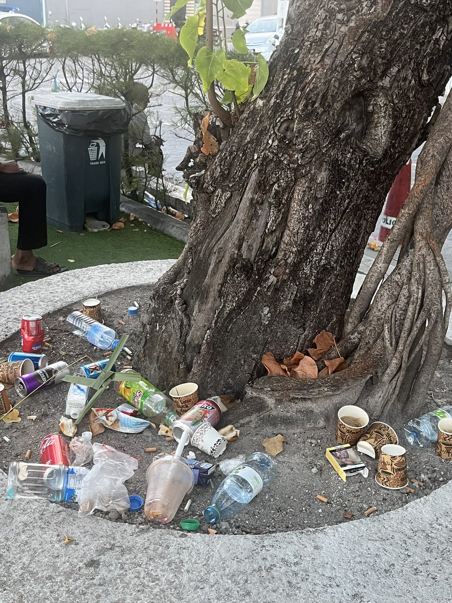 shuibs's tweet photo. By golly, we have created the laziest humans on earth! For rucks sake your mother doesn’t live on public parks nor are there waiters to take away your empty plates. https://t.co/3AQUU7YJFY