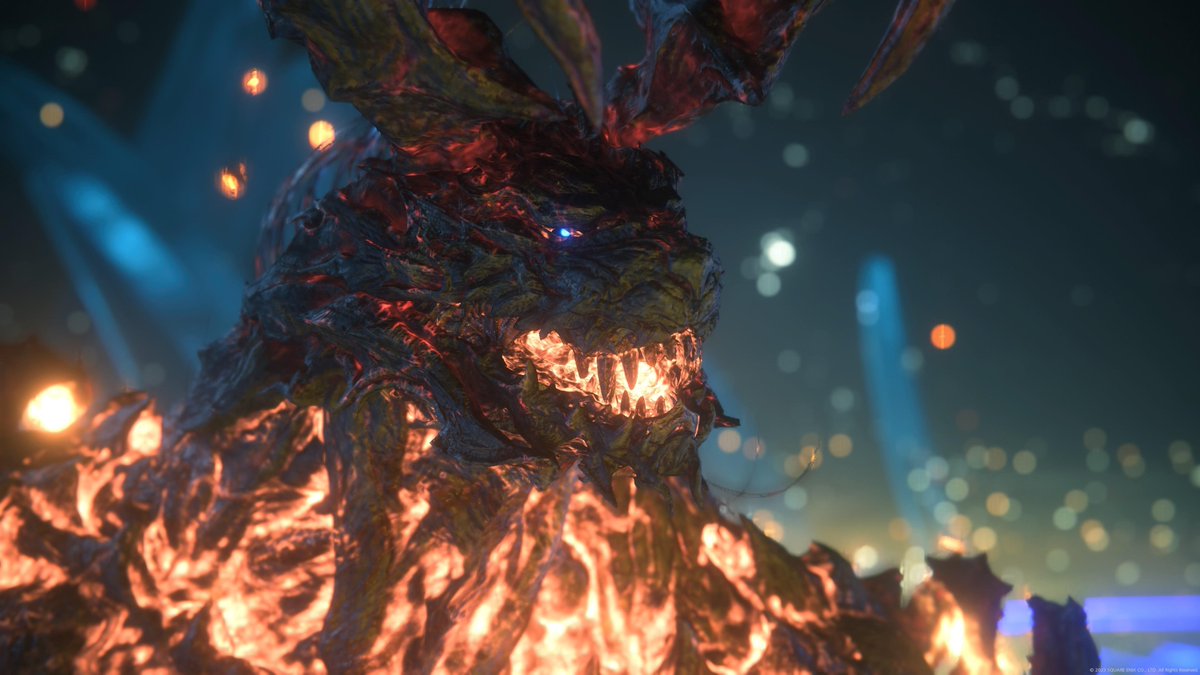 When ifrit smiles for the camera 🥰