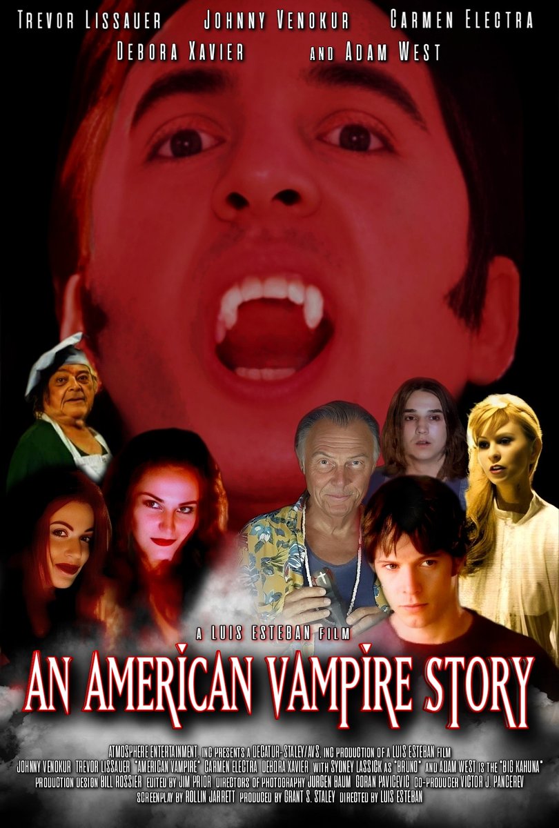 AmericanVampyre's tweet photo. Made a New Poster with both titles. 

#AmericanVampire #AnAmericanVampireStory https://t.co/9SU3lE763J