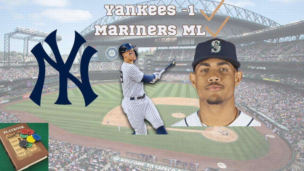 Another Profitable Day for VIP 🔥🔥💵💵

Mariners ML 1u 💰💰
Yankees (-1) Run-line 1u 💰💰

95-18 Max Run As Well- We Cannot and Will Not be Stopped ‼️‼️

Lock In With us on Our Exclusive VIP Promo 88-10 Max Run in NFL 😉🏈

#GamblingX #MLBPicks #FreePicks