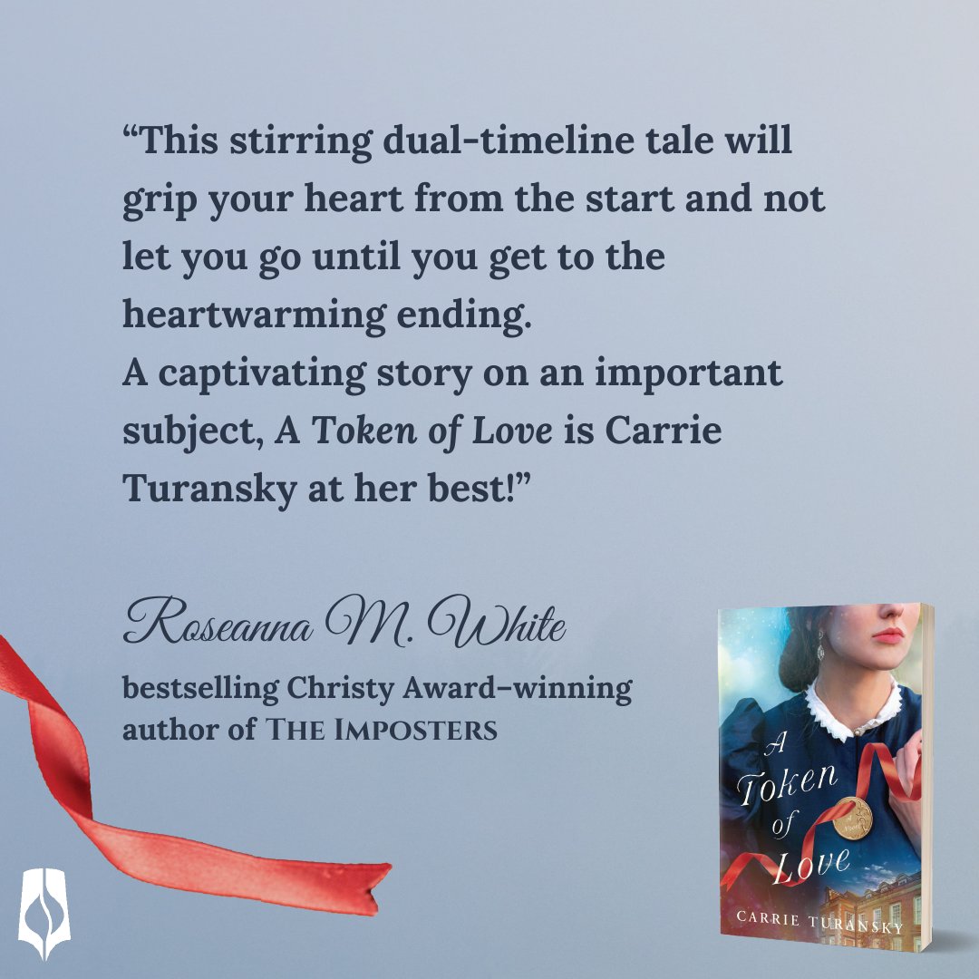 Connie Saunders (@cps1950) on Twitter photo Needing proof that you need to read this new book by <a href="/carrieturansky/">Carrie Turansky</a>? Check out this great endorsement from <a href="/RoseannaMWhite/">Roseanna White</a>! #ATokenOfLove <a href="/bethany_house/">Bethany House Publishers</a> #dualtimeline #September3 Needing proof that you need to read this new book by <a href="/carrieturansky/">Carrie Turansky</a>? Check out this great endorsement from <a href="/RoseannaMWhite/">Roseanna White</a>! #ATokenOfLove <a href="/bethany_house/">Bethany House Publishers</a> #dualtimeline #September3