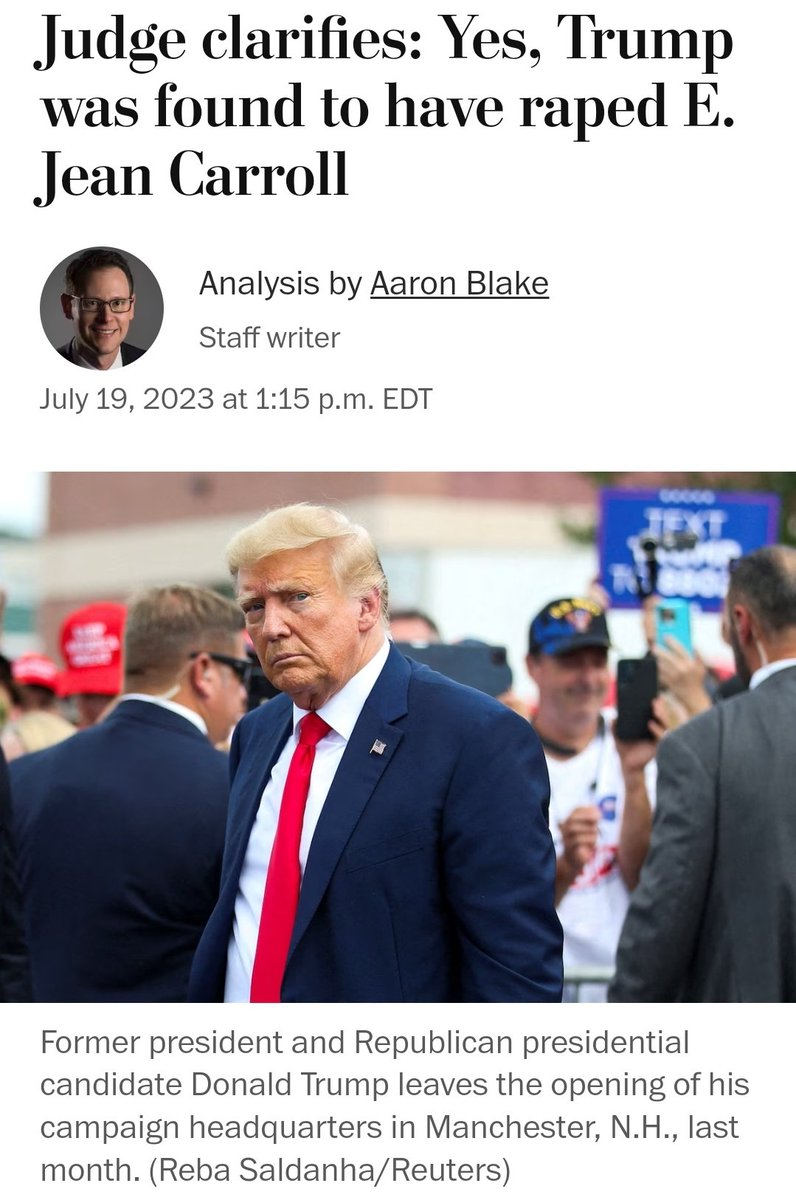 Delusional is supporting a known rapist.