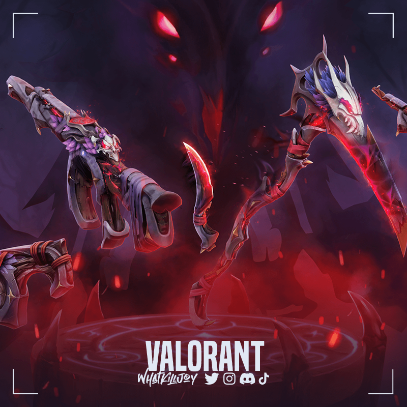 WhatKilljoyVAL's tweet photo. Bundle Nocturnum. Coleccion exclusiva | WhatKilljoy ✦ VALORANT #VALORANT https://t.co/0pLapSIOTk