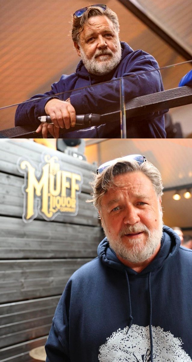 #RussellCrowe at the <a href="/MuffLiquorCo/">The Muff Liquor Company</a>

 #Donegal #Ireland
