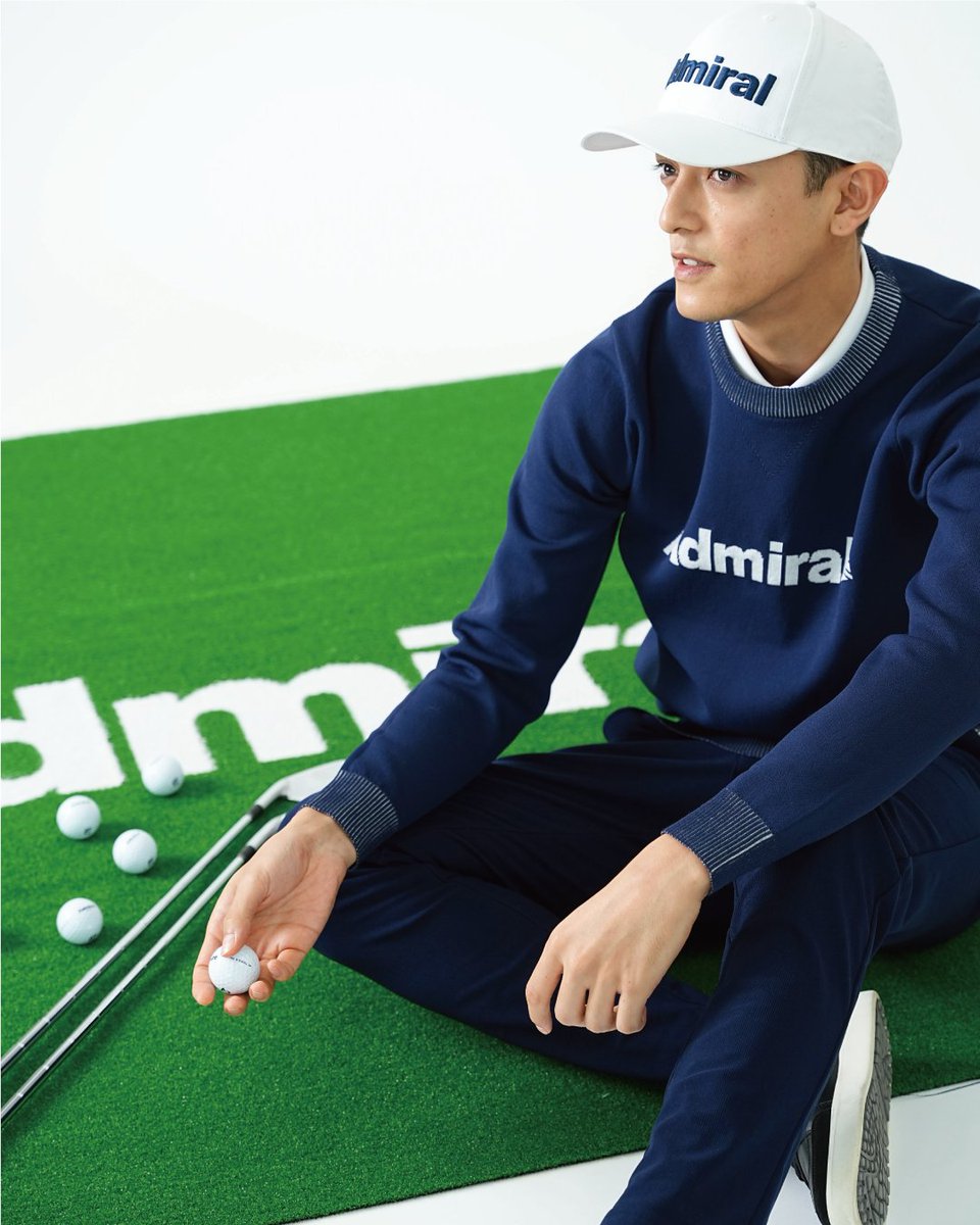 Admiral GOLF 2024 AUTUMN WINTER “Classic golf” “Tweed Mania