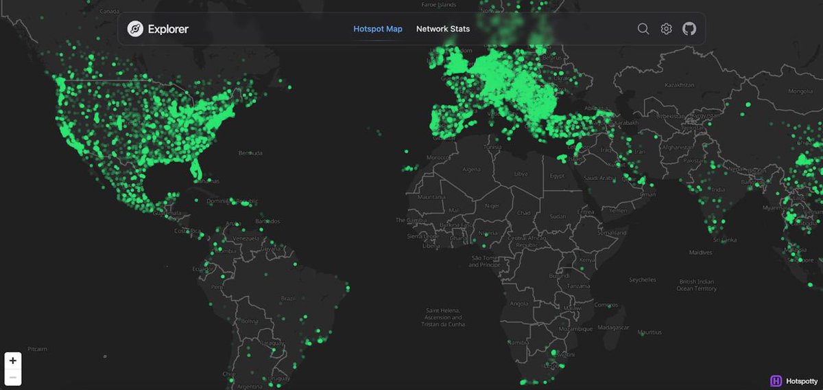 NaTran91's tweet image. Cập nhật dự án key giỏ hold $HNT @helium #myportfolio #keyproject 

1/ Sau 14 tháng, số lượng hotspot tăng từ 461k lên 1038k toàn cầu, tập trung ở Mỹ, Châu Âu, TQ (VNam cũng rải rác một ít, tính ở ĐNA thì không nhiều như ở Thái Lan, Malaysia, Sing). Hotspot có
