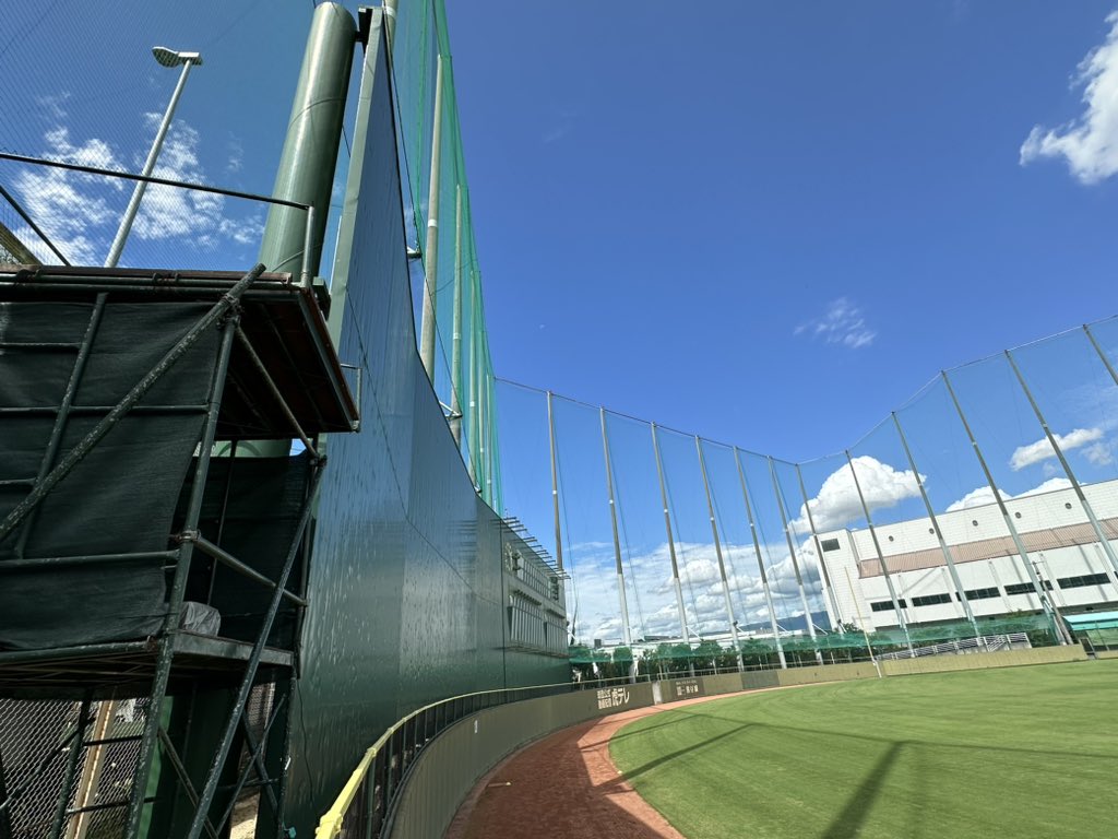 鳴尾浜】鳴尾浜球場のスコアボードを至近距離から撮影！チームの戦いの