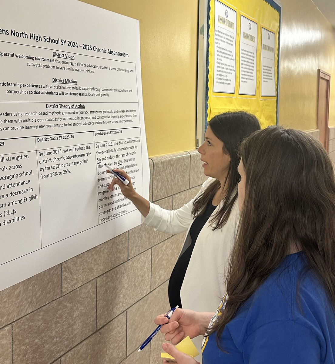 WCBryantHSLIC's tweet photo. Our Relentless Leaders are back! They spent the day engaged in professional learning, setting goals to enhance student learning and creating a welcoming environment for all. 📚🦉💙💛  #BryantHS #RelentlessQuestfForExcellence #Teamwork https://t.co/JLV0MFCtbK