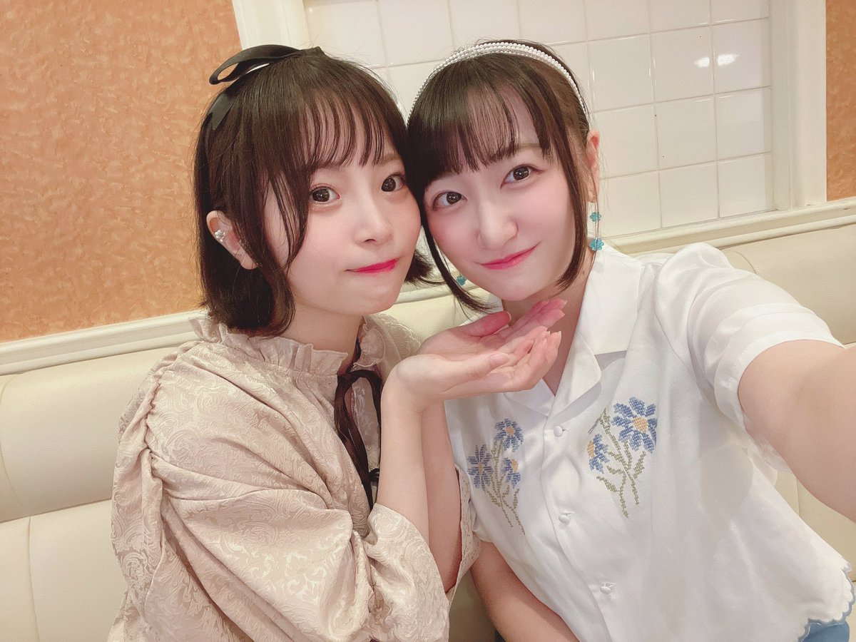 この前、同期のおひなこと櫻井陽菜ちゃんとご飯食べたよ〜＼( 'ω