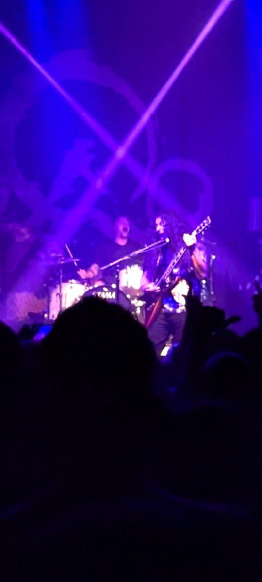 The camera couldn't catch what I could actually see, but I love me some <a href="/Weerd_Science/">Josh Eppard</a> drummer face. Anyone at the <a href="/Coheed/">Coheed and Cambria</a> show tonight in Raleigh help a COTF out with some sweet sweet drummer face?!?