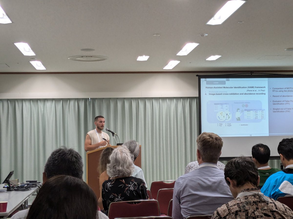 Gael Kergoat (@gkergoat) on Twitter photo excellent talk by <a href="/BenoitPenelEcol/">Benoit Penel</a> (@CBGPMontpellier <a href="/INRAE_DPT_SPE/">INRAE Santé des Plantes et Environnement</a>) showcasing what he did for his PhD thesis first chapter on improving #metabarcoding-based approaches to estimate species diversity and abundance! #ANR_AgriBiodiv excellent talk by <a href="/BenoitPenelEcol/">Benoit Penel</a> (@CBGPMontpellier <a href="/INRAE_DPT_SPE/">INRAE Santé des Plantes et Environnement</a>) showcasing what he did for his PhD thesis first chapter on improving #metabarcoding-based approaches to estimate species diversity and abundance! #ANR_AgriBiodiv