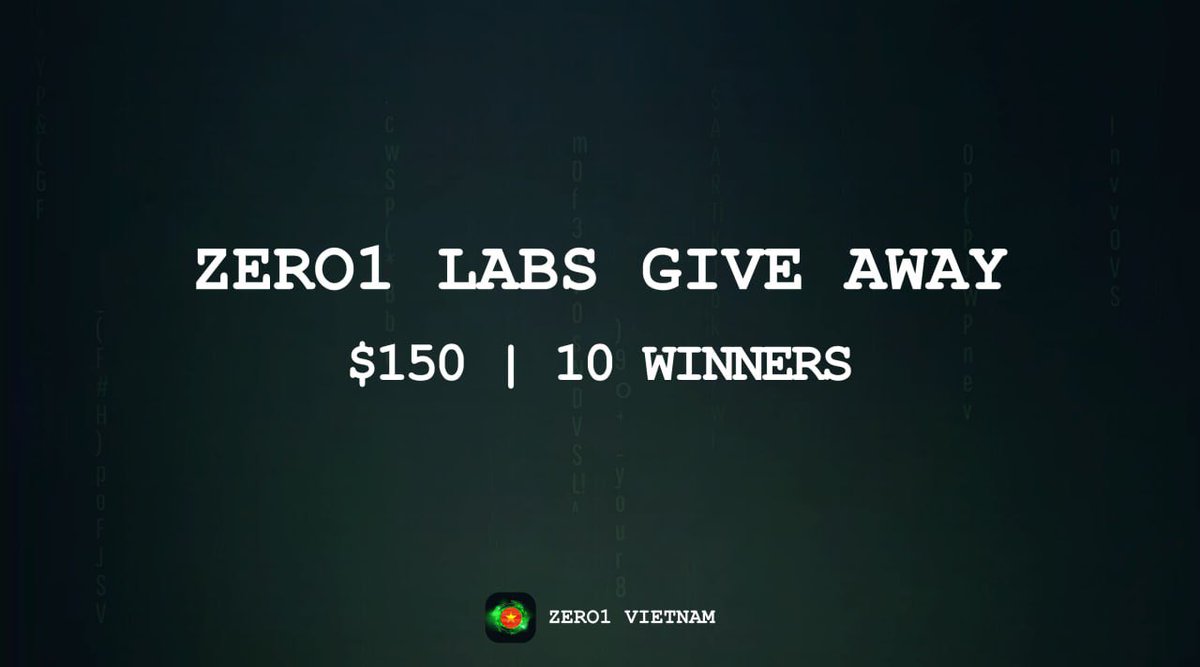 Thien Thien (@thienthien1305) on Twitter photo GIVEAWAY tiếp nào anh em 🎊
Reward: $150 cho 10 bạn may mắn
Tham gia nàooo:
1. Follow <a href="/zero1vietnam/">Zero1 Vietnam</a> + <a href="/Thienthien1305/">Thien Thien</a> + <a href="/Trong0322/">LE HOANG TRONG 🟦</a>
2. Join t.me/zero1_vietnam
3. Like, RT & Comment địa chỉ ví Meta để nhận xiền
Snapshot: 48h GIVEAWAY tiếp nào anh em 🎊
Reward: $150 cho 10 bạn may mắn
Tham gia nàooo:
1. Follow <a href="/zero1vietnam/">Zero1 Vietnam</a> + <a href="/Thienthien1305/">Thien Thien</a> + <a href="/Trong0322/">LE HOANG TRONG 🟦</a>
2. Join t.me/zero1_vietnam
3. Like, RT & Comment địa chỉ ví Meta để nhận xiền
Snapshot: 48h