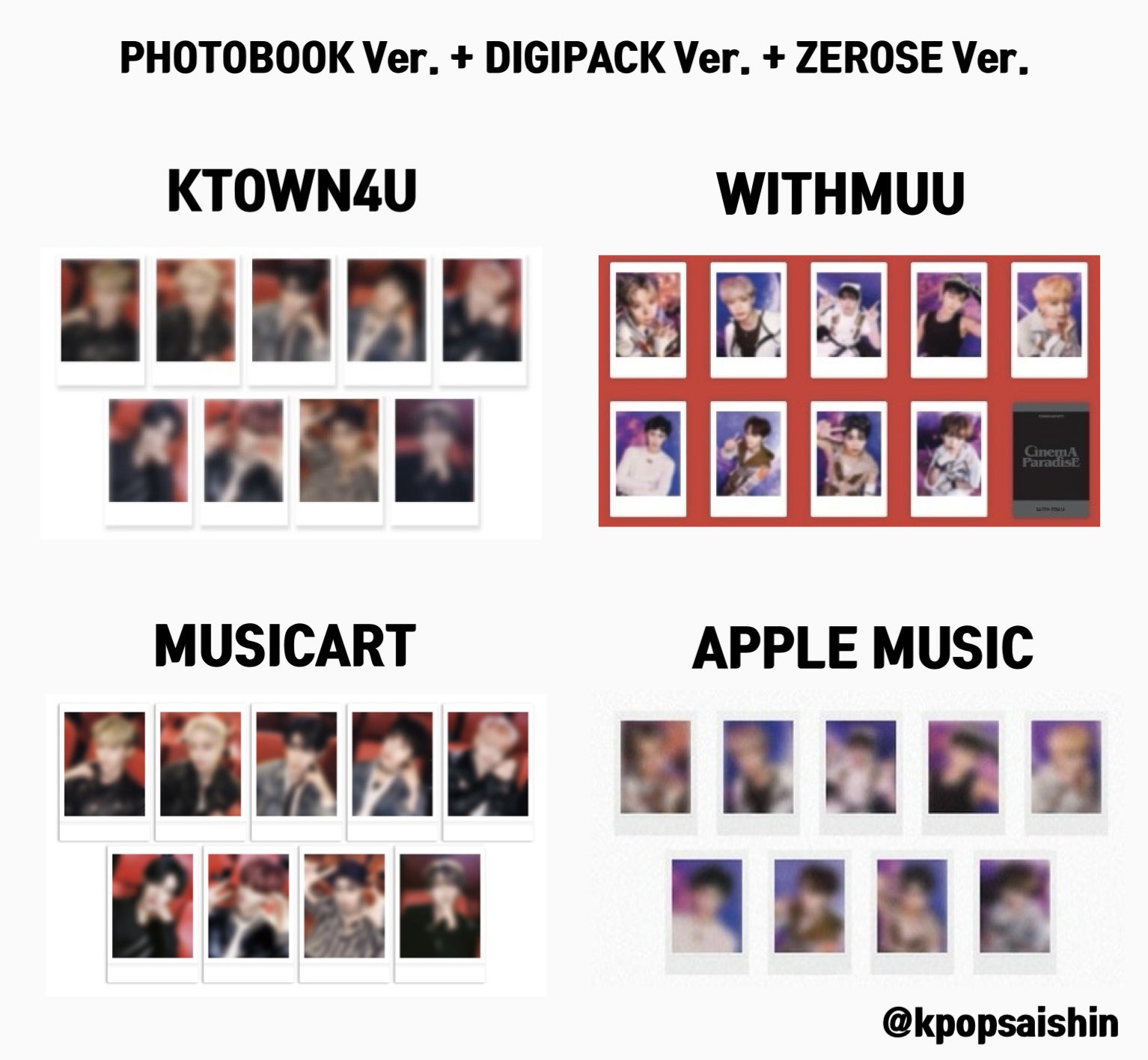 KPOP商品 情報 on X: KPOP商品 情報 on X: