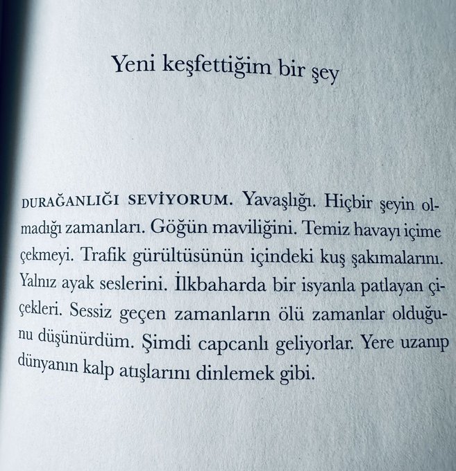 �nsan�n �z�nde arad��� �ey, ak��tan ziyade dura�anl�k bence.