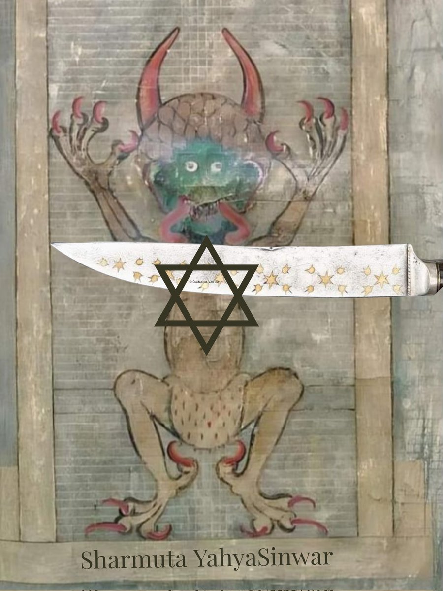VanLuft's tweet photo. sharmuta © Quetzalyis Van Luft 
#art #Sharmuta #YahyaSinwar #FCKNZS #FCKHMS https://t.co/cWY5izKelI