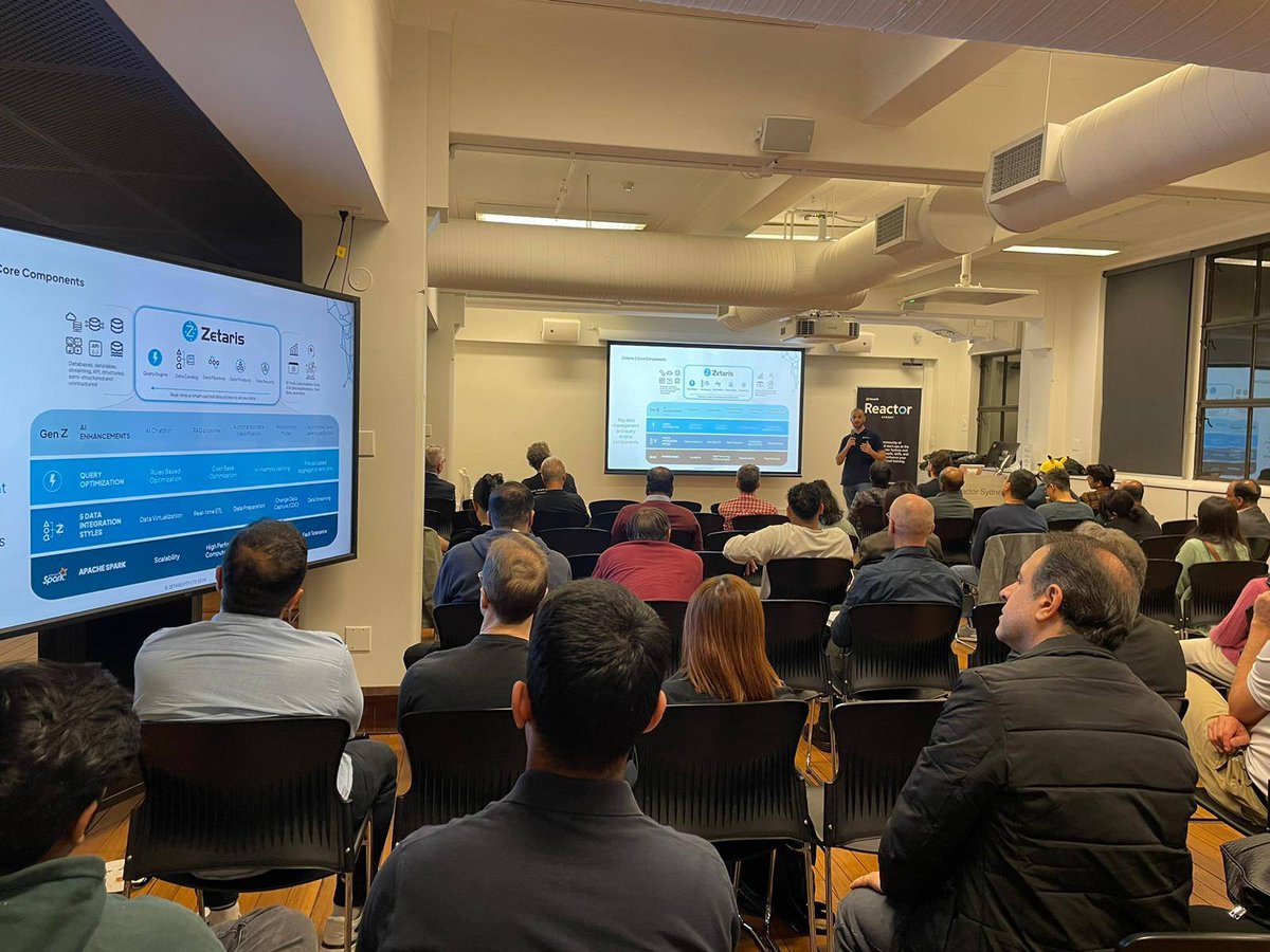Zetaris's tweet photo. Zetaris Community Update!

Last week, we had an incredible series of meetups across the globe in San Francisco, Sydney, and Melbourne!

For more:
👉 https://t.co/gGlKP2u9Vt

#ZetarisCommunity #Networking #Meetups #DataAnalytics #AI https://t.co/2BglP9w4wF