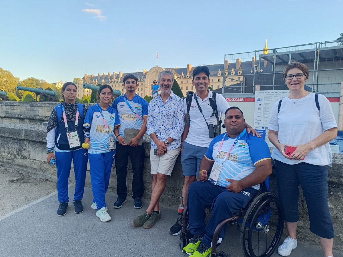 ArcherSheetal's tweet photo. Tomorrow's the day! ❤️🇮🇳 

 Cheer for our Indian Team! 

Your support would mean the world to each and every one of the 84 athletes representing India at the Paris Paralympics 2024! 

#Cheer4India #TeamIndia #paralympics https://t.co/SPAMqK6B07